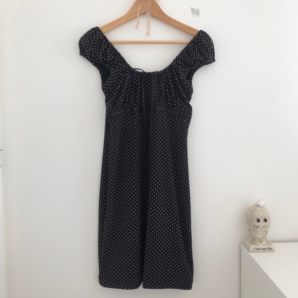 Frank Lyman Design Dresses & Skirts - Vintage Milkmaid Dress Polka Dots
